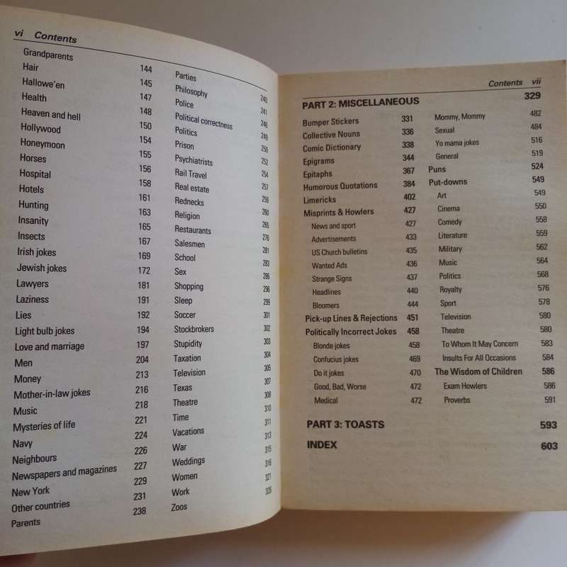 The Mammoth Book of Jokes  Geoff Tibballs (Paperback)