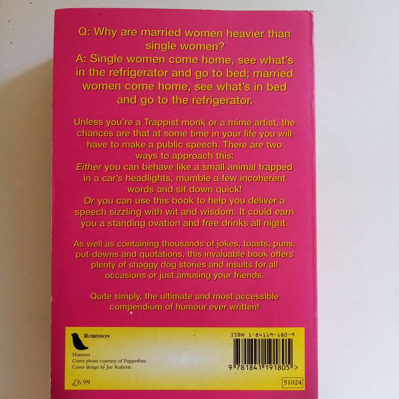 The Mammoth Book of Jokes  Geoff Tibballs (Paperback)
