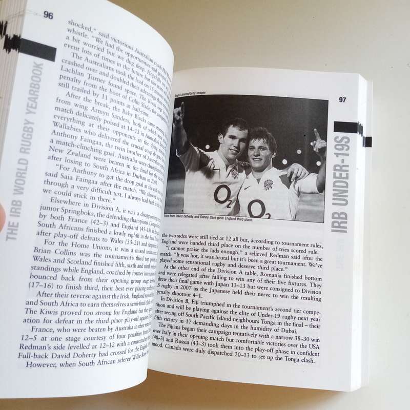 IRB World Rugby Yearbook 2007  Edited by Paul Morgan & John Griffiths (Paperback)