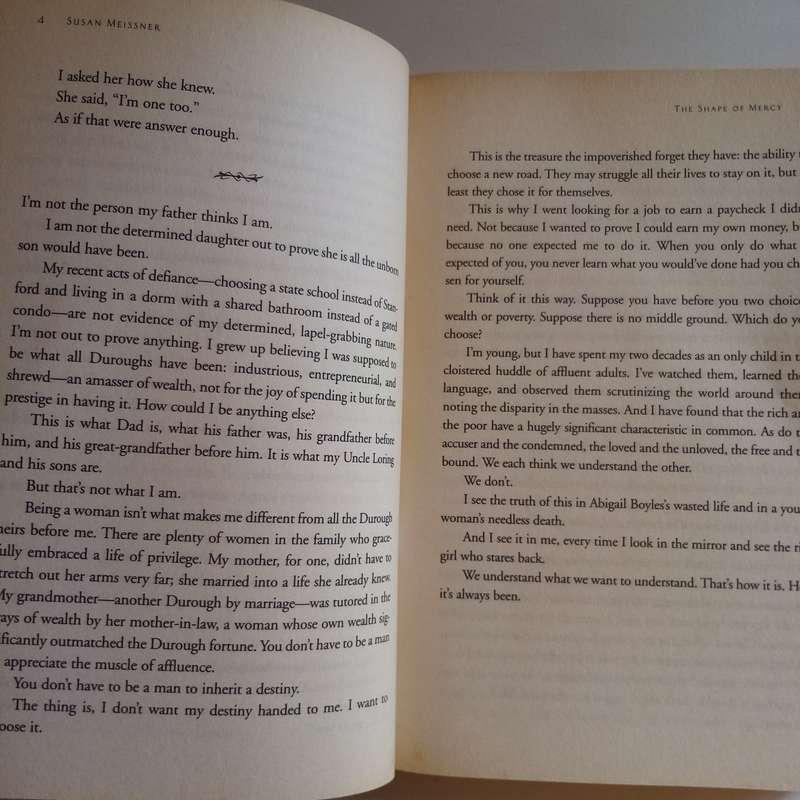 The Shape of Mercy by Susan Meissner