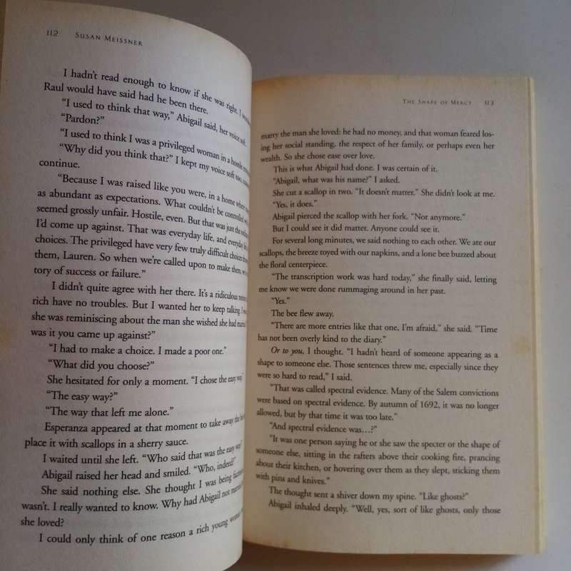 The Shape of Mercy by Susan Meissner