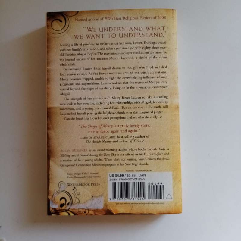 The Shape of Mercy by Susan Meissner