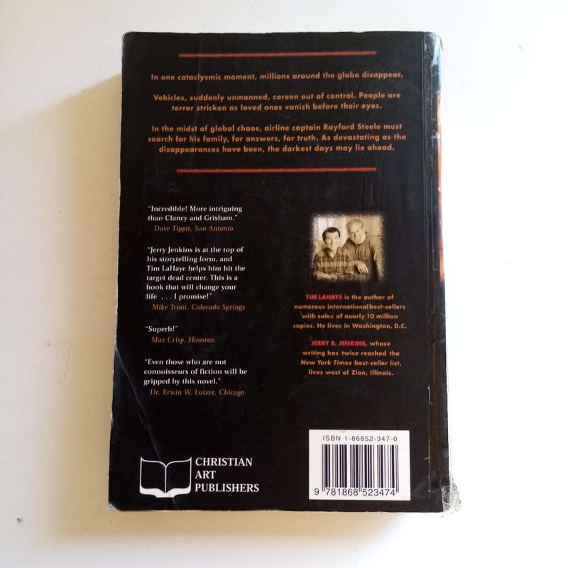Left Behind: A Novel of the Earth's Last Days by Jerry B. Jenkins and Tim LaHaye