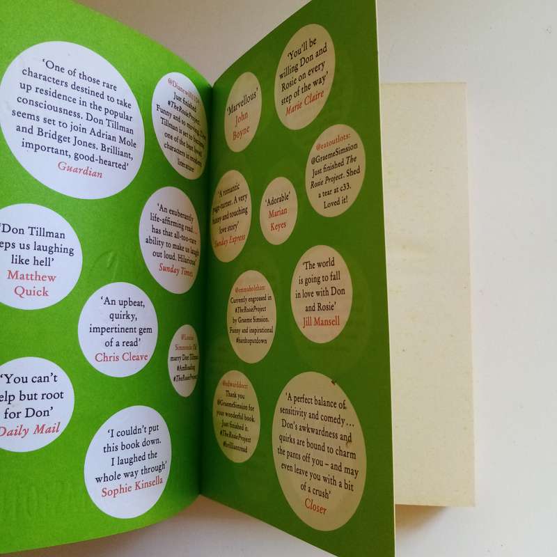 The Rosie Project Novel by Graeme Simsion