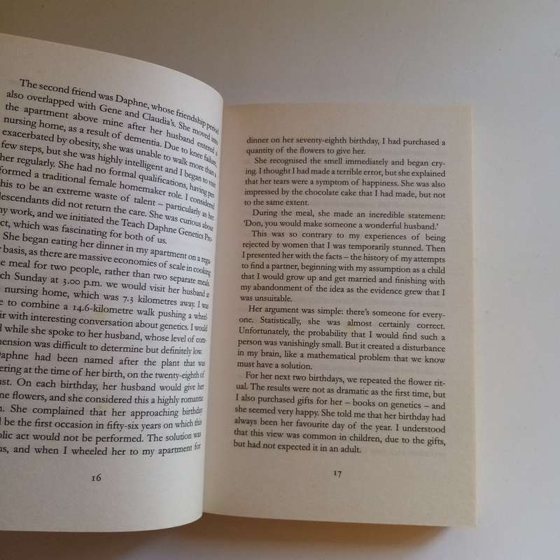 The Rosie Project Novel by Graeme Simsion