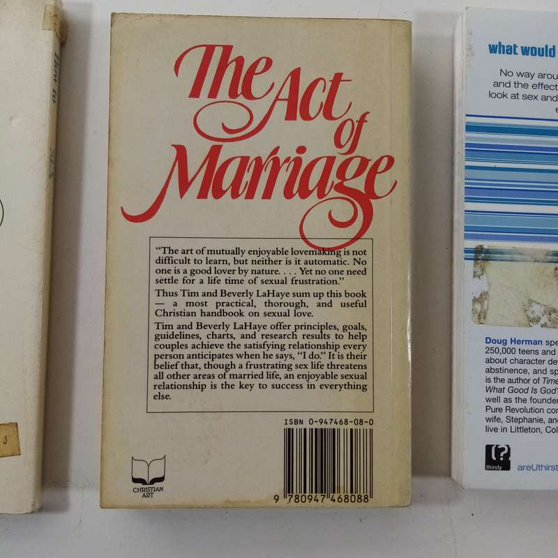 3-Book Bundle on Relationships: How to Avoid Sex, The Act of Marriage, Come Clean