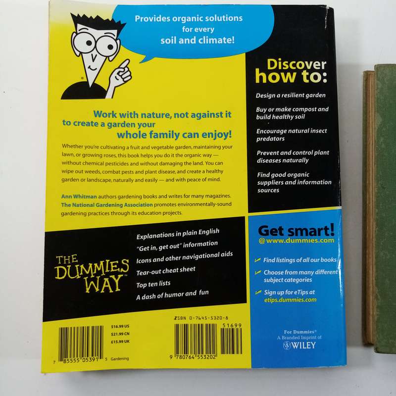 2-Book Organic Gardening Bundle: Organic Gardening for Dummies & Manures and Fertilizers by W. Dyke