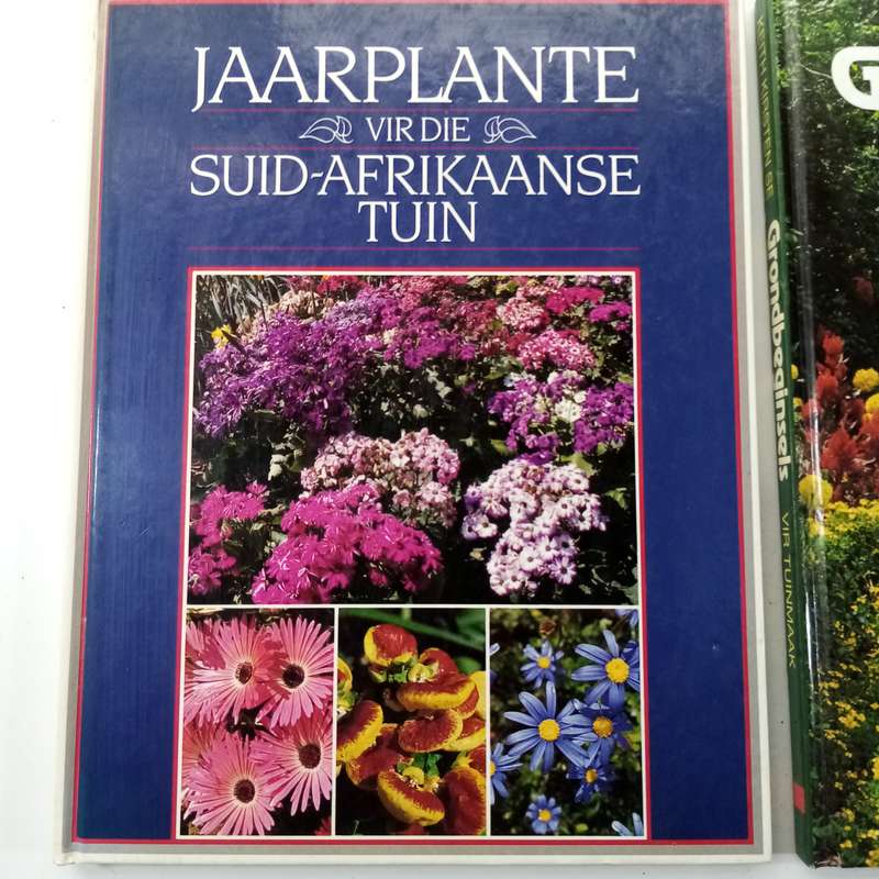 2-Boeke Bundel: Jaarplante vir die Suid-Afrikaanse Tuin & Grondbeginsels vir die Tuin - Keith Kirste
