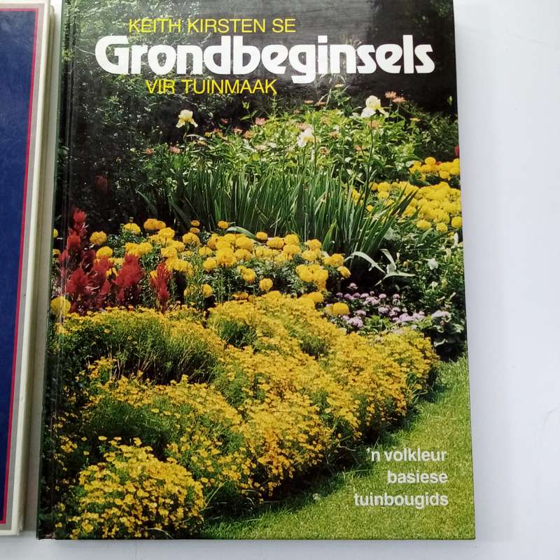 2-Boeke Bundel: Jaarplante vir die Suid-Afrikaanse Tuin & Grondbeginsels vir die Tuin - Keith Kirste