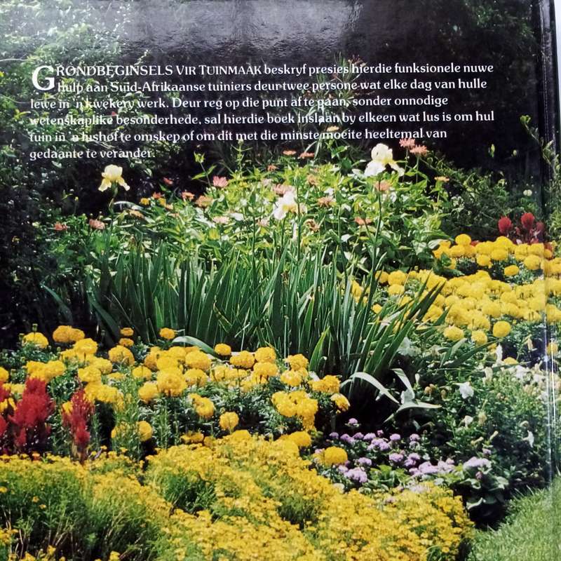 2-Boeke Bundel: Jaarplante vir die Suid-Afrikaanse Tuin & Grondbeginsels vir die Tuin - Keith Kirste