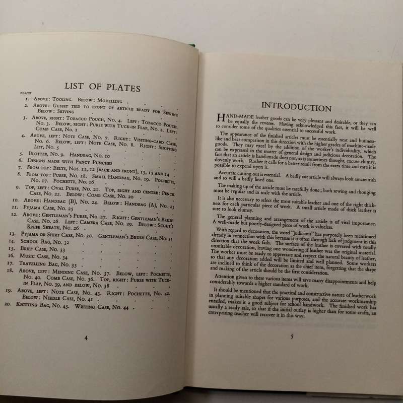 Leatherwork by I.P. Roseaman - Vintage Guide to the Art of Leathercraft