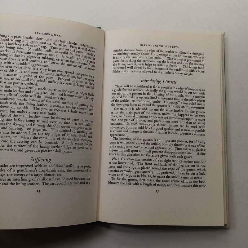 Leatherwork by I.P. Roseaman - Vintage Guide to the Art of Leathercraft
