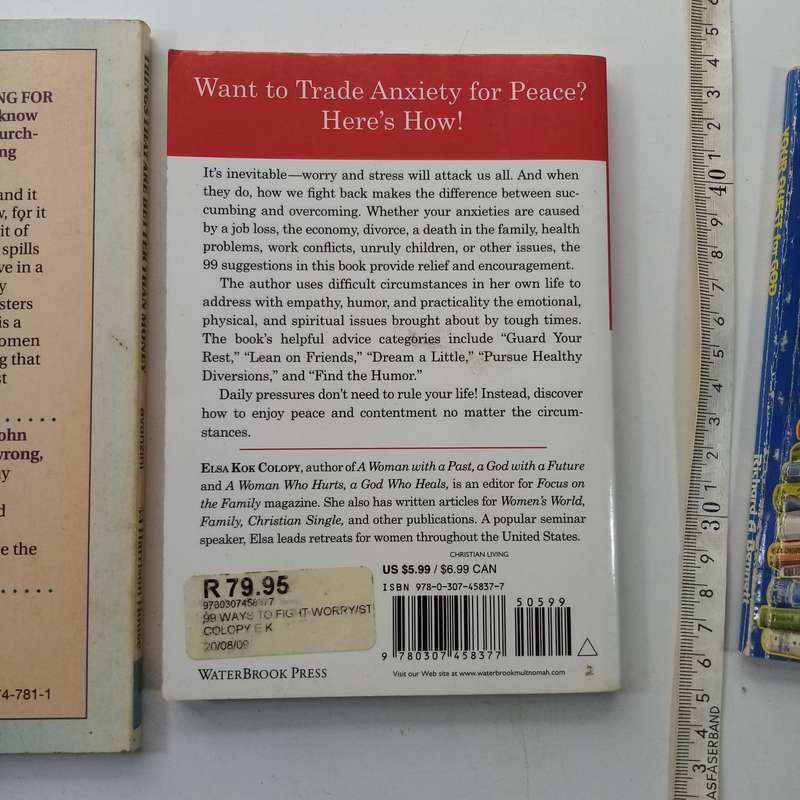 3 Christian Book Bundle - Things That Are Better Than Money by John Avanzini, 99 Ways to Fight