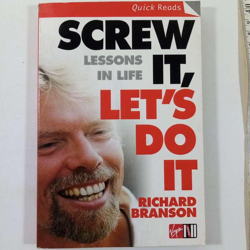 Screw It, Lets Do It by Richard Branson - Inspiring Memoir and Business Wisdom