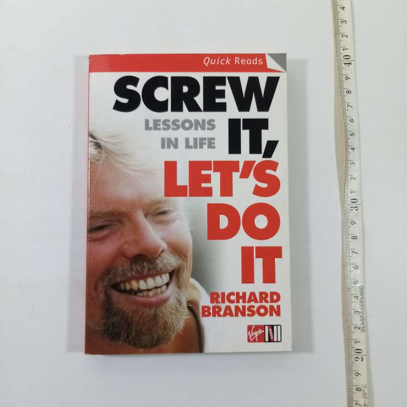 Screw It, Lets Do It by Richard Branson - Inspiring Memoir and Business Wisdom