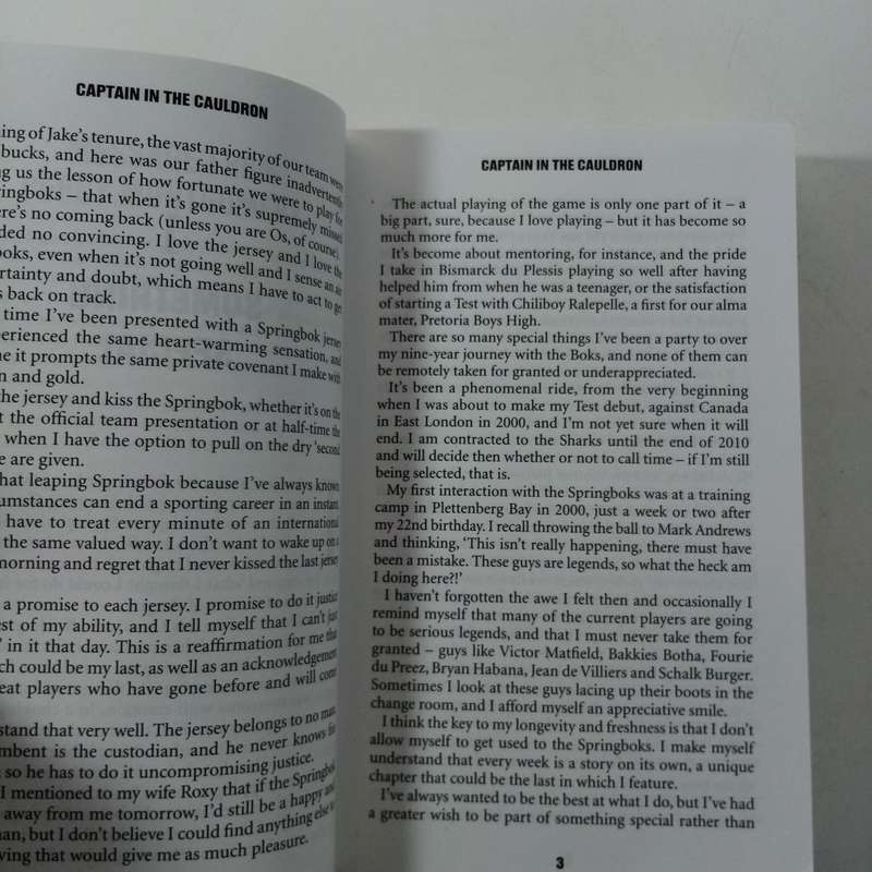 Captain in the Cauldron by Mike Greenaway - A Riveting Tale of Rugby and Leadership