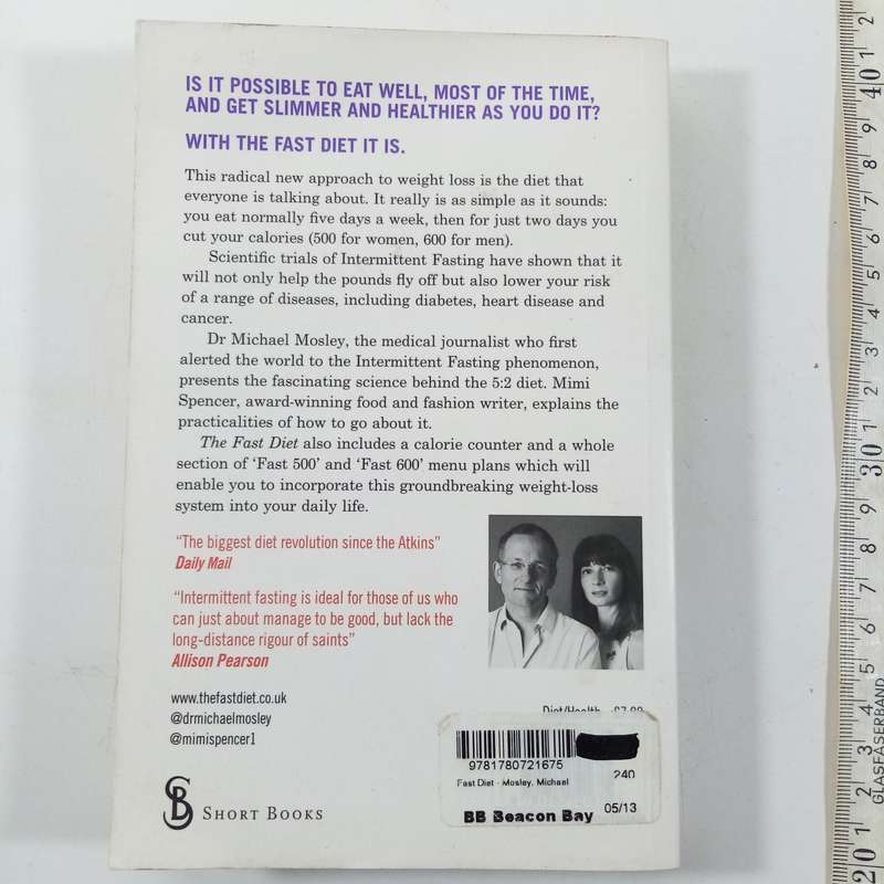 The Fast Diet by Michael Mosley - Unlock the Power of Intermittent Fasting