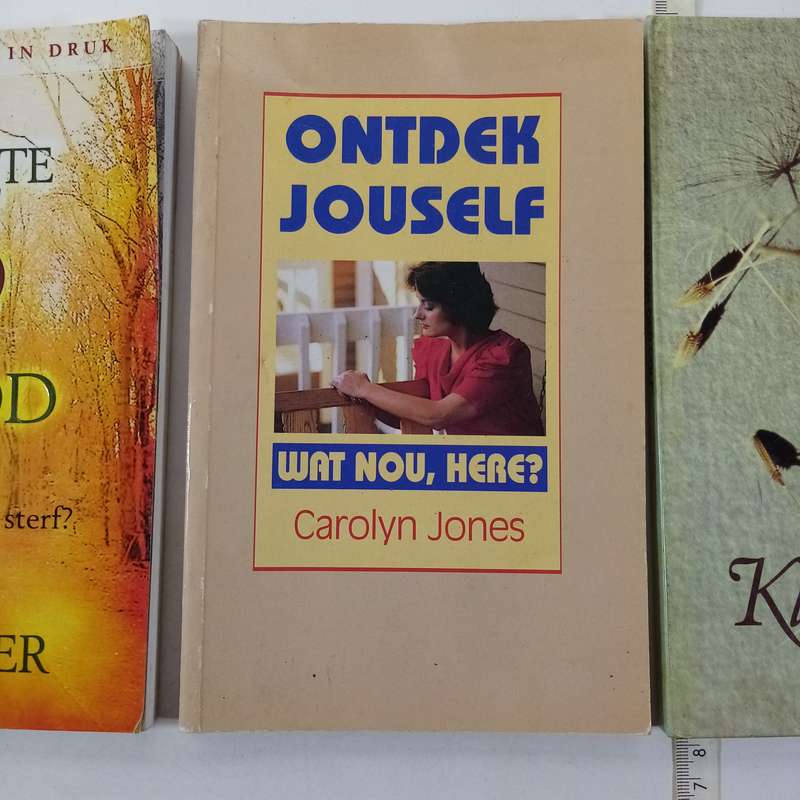 3 Boeke Bundel - Die Eerste 5 Minute na die Dood deur Isak Burger, Ontdek Jouself deur Carolyn Jones