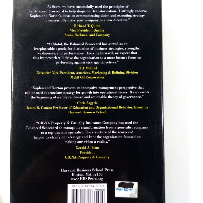 The Balanced Scorecard: Translating Strategy into Action - A Comprehensive Business Guide