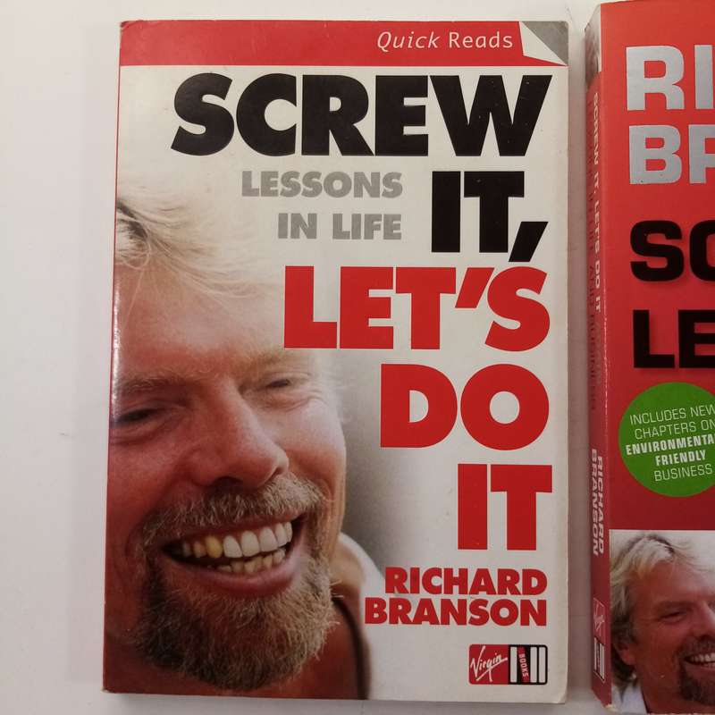 2 Book Bundle - Screw It, Lets Do It & Screw It, Lets Do It Again  Richard Branson (Paperback)