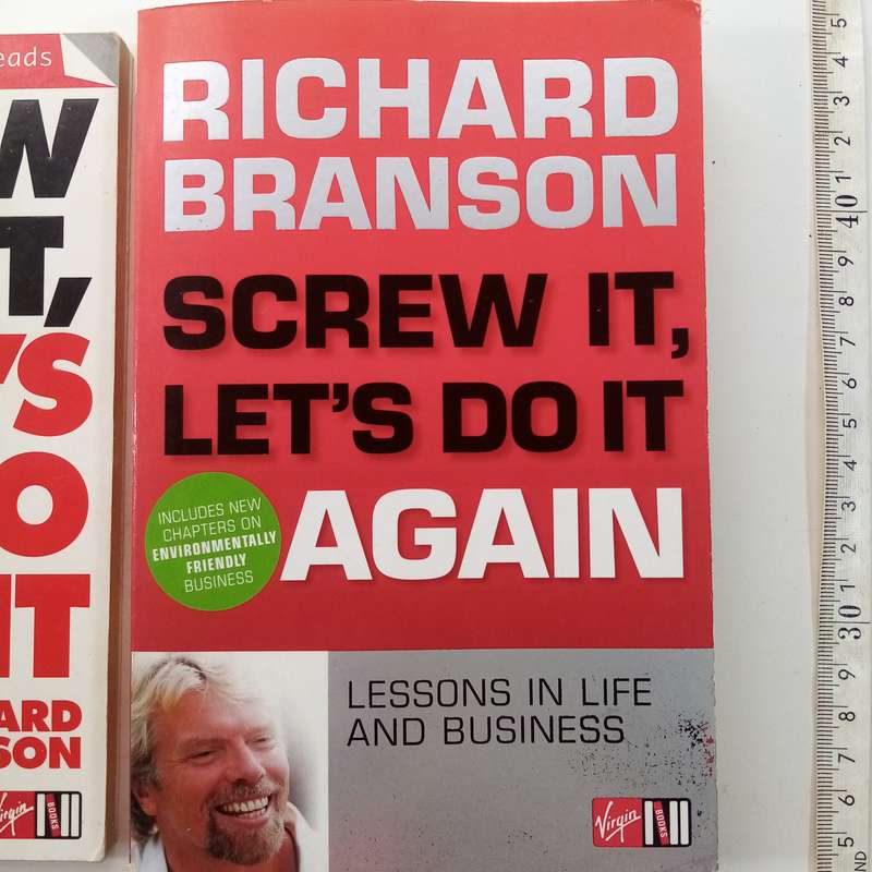 2 Book Bundle - Screw It, Lets Do It & Screw It, Lets Do It Again  Richard Branson (Paperback)