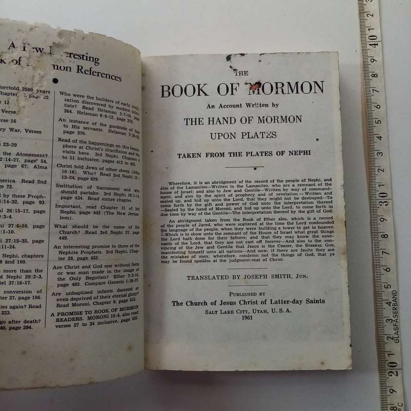 The Book of Mormon  Religious Text