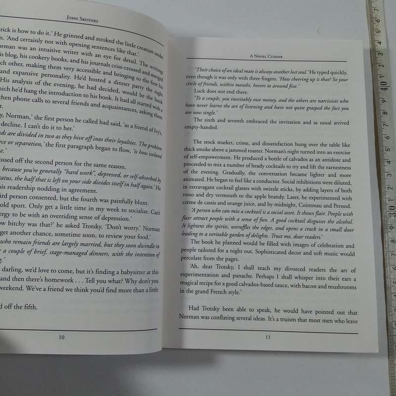 A Novel Cuisine  John Skotnes (Paperback)