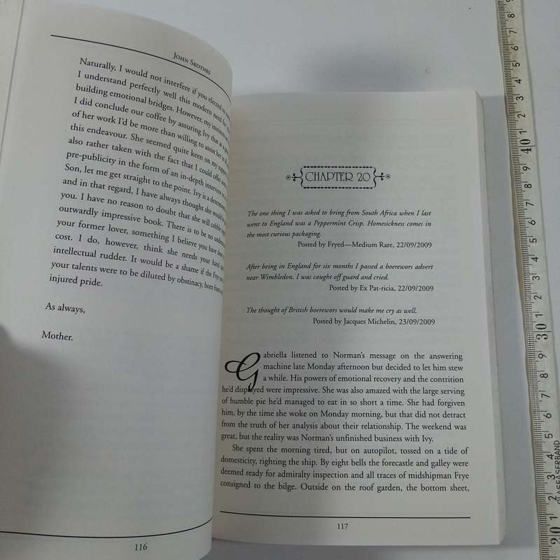 A Novel Cuisine  John Skotnes (Paperback)