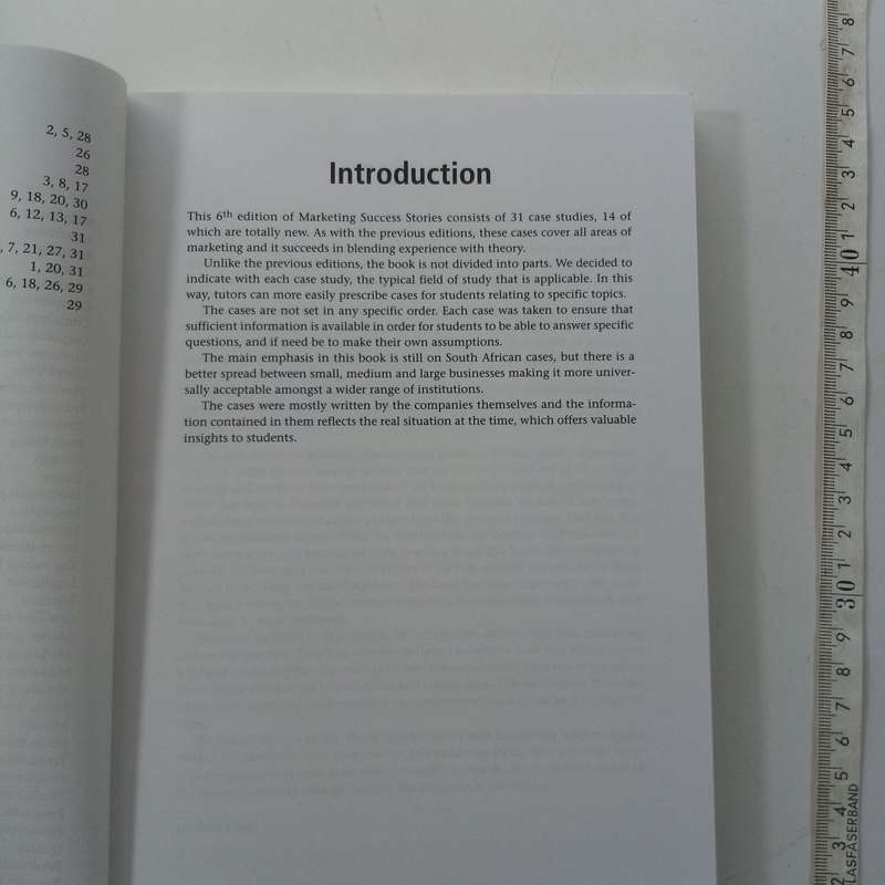 Marketing Success Stories 6th Edition
