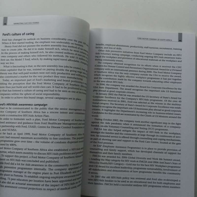 Marketing Success Stories 6th Edition