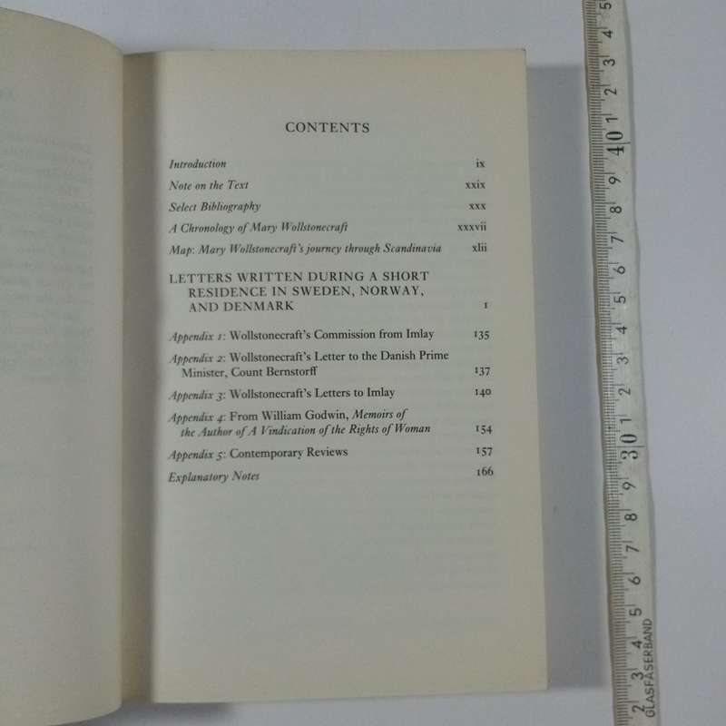 Letters Written in Sweden, Norway, and Denmark  Mary Wollstonecraft