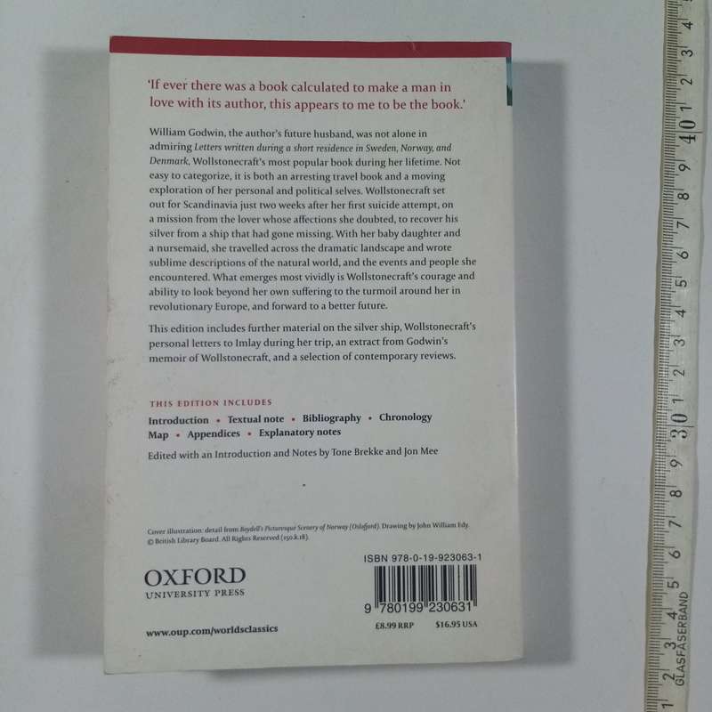 Letters Written in Sweden, Norway, and Denmark  Mary Wollstonecraft