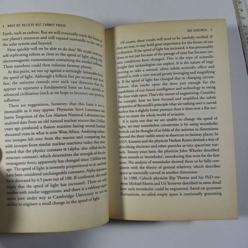 What We Believe but Cannot Prove  John Brockman (Insights from Leading Thinkers)
