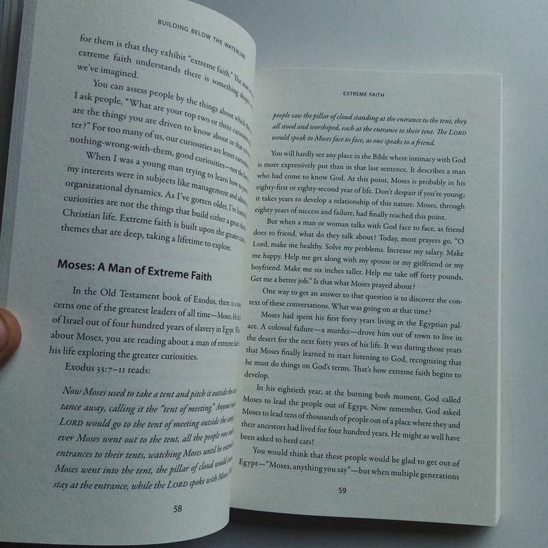 Building Below the Waterline by Gordon MacDonald  Foundations of Spiritual Leadership