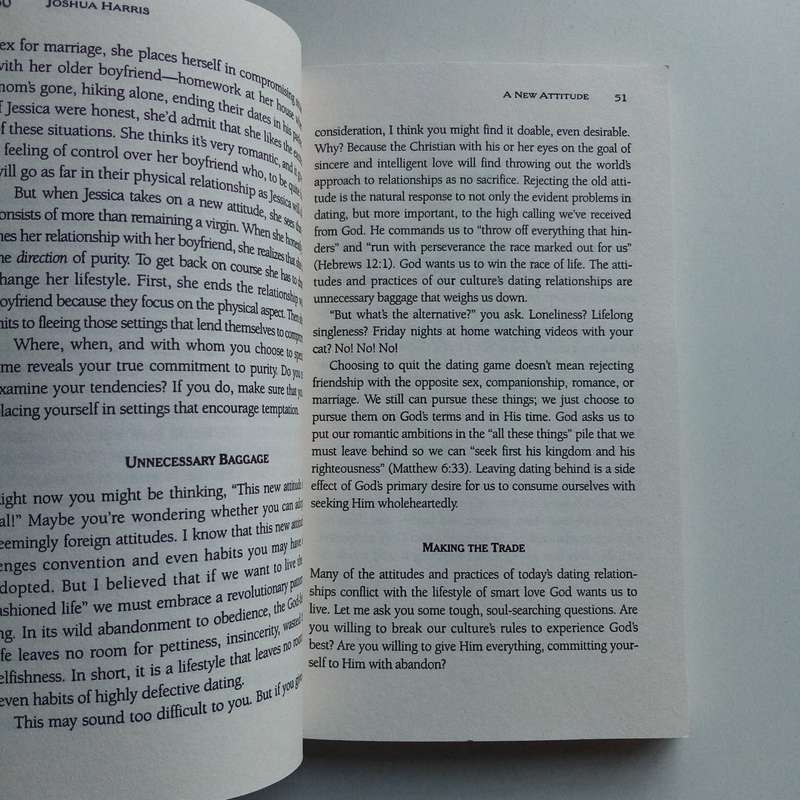 I Kissed Dating Goodbye by Joshua Harris  A New Perspective on Love & Relationships