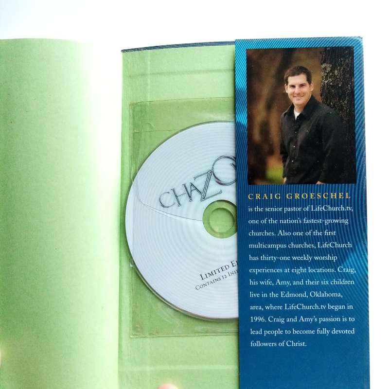 Chazown by Craig Groeschel  Discover Purpose, Passion & Gods Vision for Your Life (With DVD)