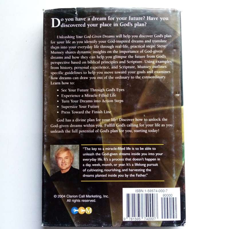 Unleashing Your God-Given Dreams by Steve Munsey  Live the Destiny God Planned for You