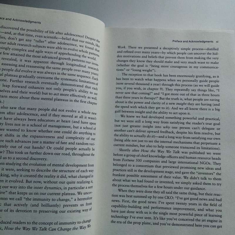 Immunity to Change by Lisa Laskow Lahey & Robert Kegan  Unlock Your Potential