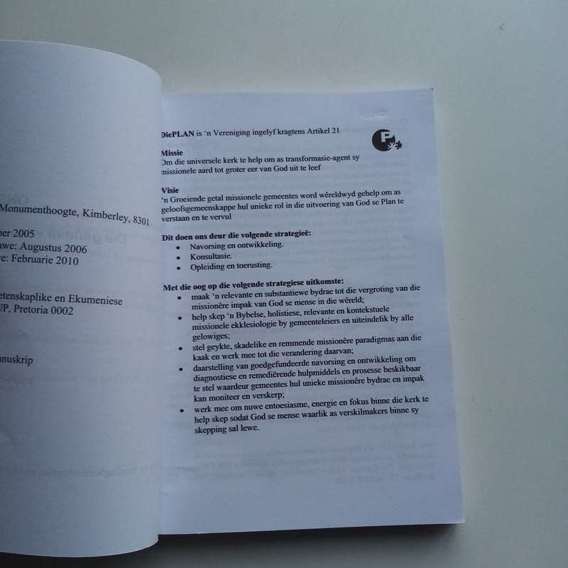Ons is die Plan by Frans Hancke  Hoe die Gemeente n Verskil Kan Maak