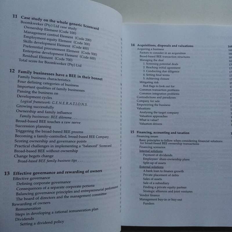 Broad-Based Black Economic Empowerment by Tony Balshaw  A Guide to Economic Transformation