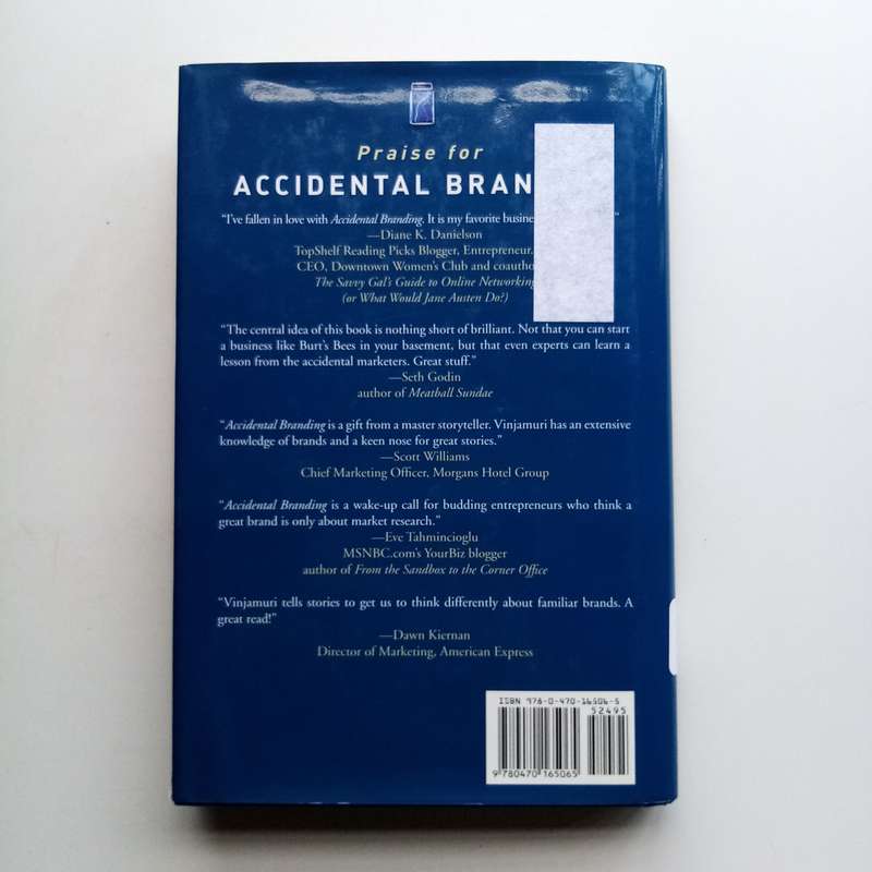 Accidental Branding by David Vinjamuri  How Ordinary People Build Extraordinary Brands