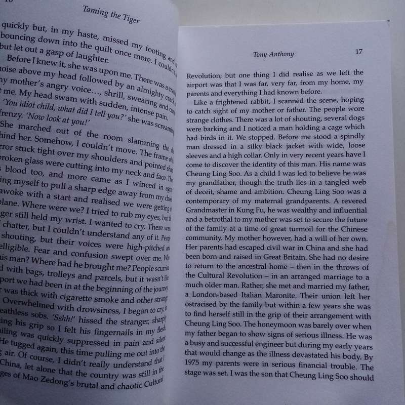 Taming the Tiger: From the Depths of Hell to the Heights of Glory by Angela Little and Tony Anthony