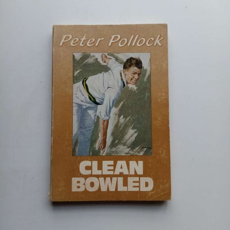 2-Book Cricket Bundle  Pushing the Boundaries by Derek Pringle & Clean Bowled by Peter Pollock