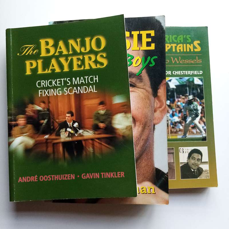 3-Book Cricket Bundle  The Banjo Players / Hansie and the Boys / South Africas Cricket Captains