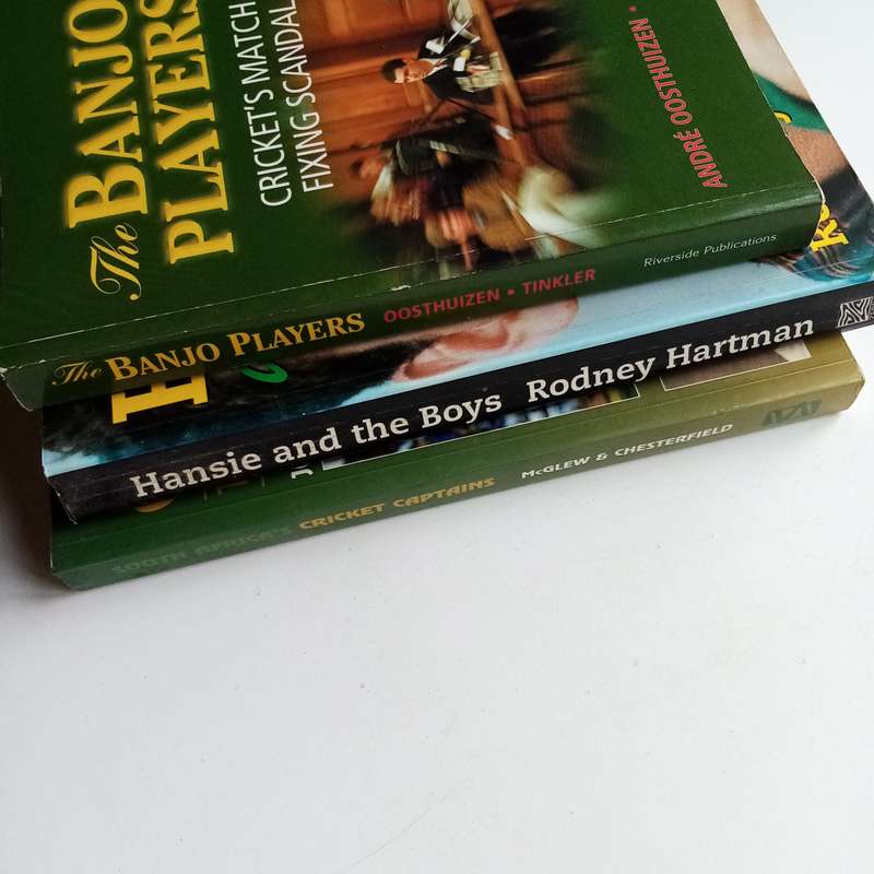 3-Book Cricket Bundle  The Banjo Players / Hansie and the Boys / South Africas Cricket Captains