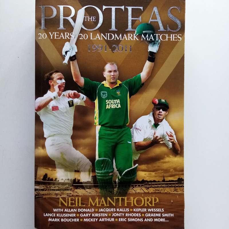 3-Book Cricket Bundle  Bouch: Through My Eyes / The Proteas: 20 Years, 20 Landmark Matches / South