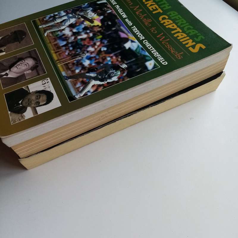 3-Book Cricket Bundle  Bouch: Through My Eyes / The Proteas: 20 Years, 20 Landmark Matches / South