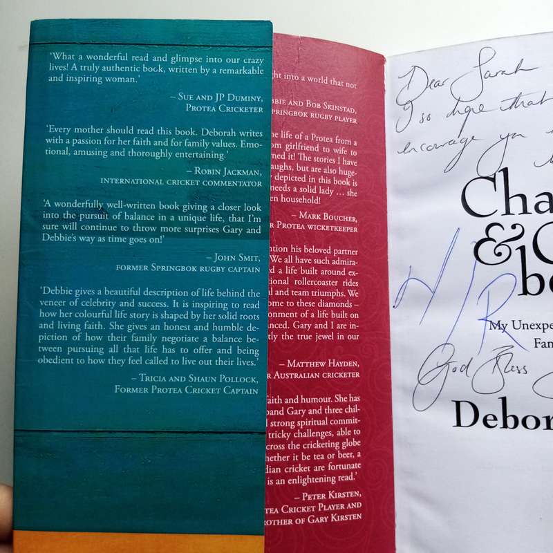 Chai Tea and Ginger Beer: My Unexpected Journey  Cricket, Family, and Beyond by Deborah Kirsten