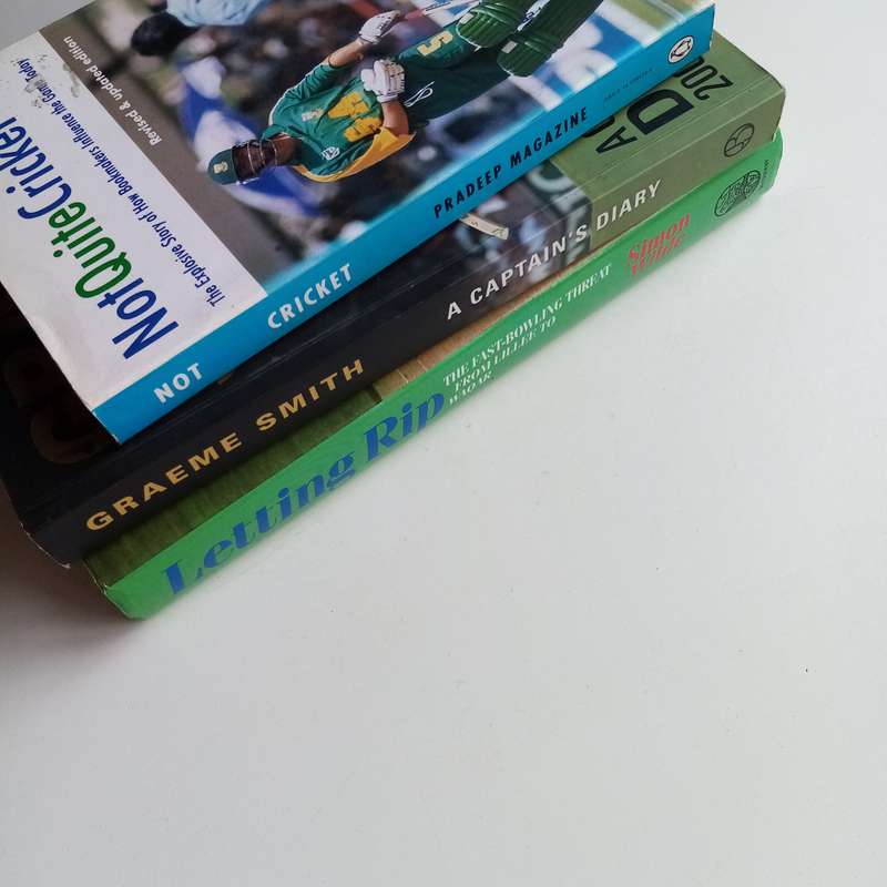 3-Book Cricket Bundle  Letting Rip / Graeme Smith: A Captains Diary / Not Quite Cricket