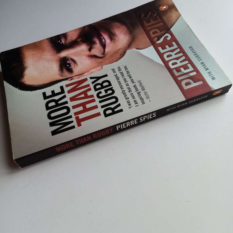 More Than Rugby by Myan Subrayan & Pierre Spies  Inspiring Rugby Memoir